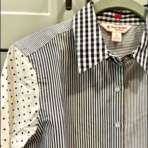 Brooks Brothers Red Fleece multi-patterned shirt Sz 4